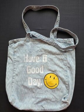 American Eagle "Have A Good Day" Denim Tote